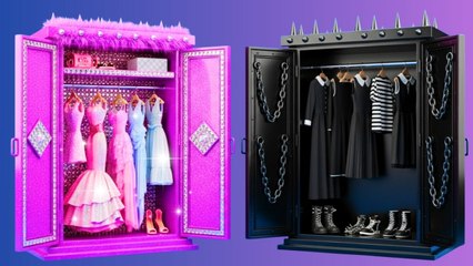 💀 VS 🎀 Chambre Gothique ou Rose ? ✨ Transformation Facile & Idées Déco DIY !