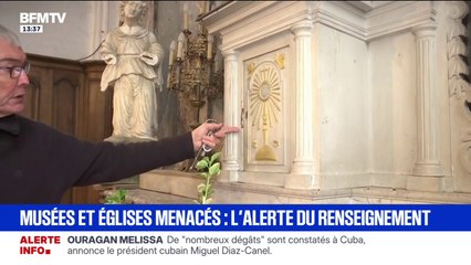 Les services de renseignement alertent sur des menaces de vols visant les musées et les églises