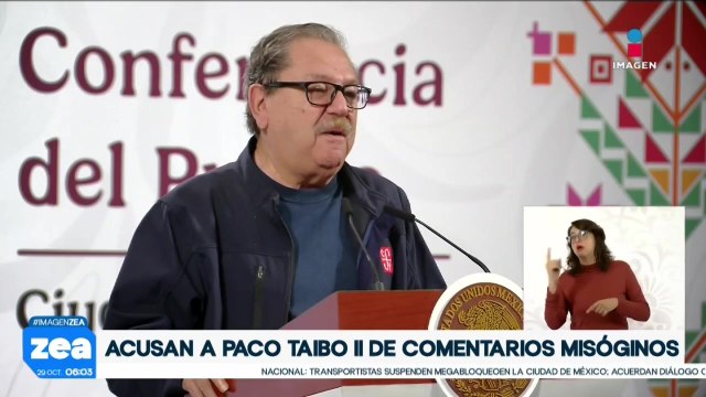 Paco Taibo II es tachado de misógino y machista luego de comentarios sobre libros escritos por mujeres