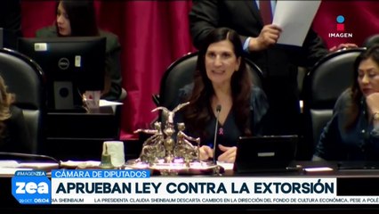 La Cámara de Diputados aprueba la Ley Contra la Extorsión