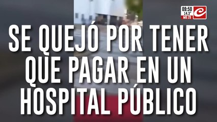 Pareja de peruanos se quejó por tener que pagar en un hospital público argentino