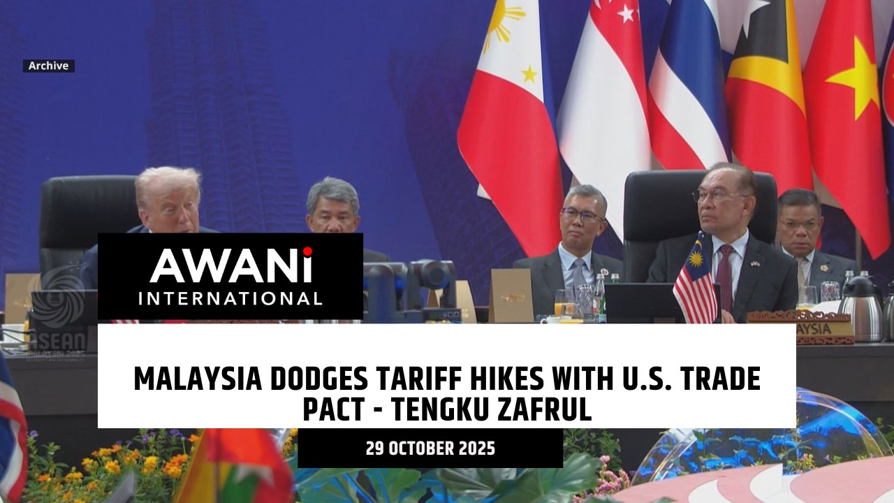 Malaysia dodges tariff hikes with U.S. trade pact - Tengku Zafrul