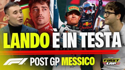NORRIS TORNA LEADER! Verstappen SPERA | Leclerc graziato dalla safety | Post GP F1 Messico