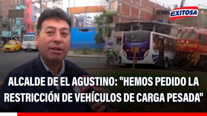 Alcalde de El Agustino tras choque entre tren y bus: "Hemos pedido la restricción de vehículos de carga pesada"