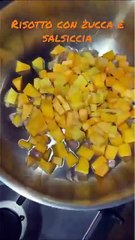 Risotto alla Zucca e Salsiccia: il comfort food autunnale