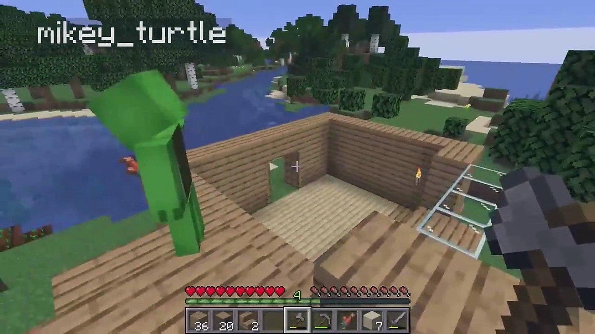 Survival Adventure with a Minecraft Noob!【MINECRAFT PART 1】