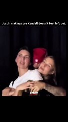 When third-wheeling turns into a full group hug situation. 😂 Justin really said, “No one gets left behind.”  #glamsham #justin #kendall #friendshipgoals #thirdwheelmoments #celebrityfun #squadvibes #behindthescenes #funnyclip #relatable  glamsham, justin