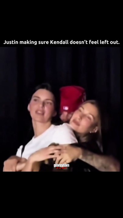 When third-wheeling turns into a full group hug situation. 😂 Justin really said, “No one gets left behind.”  #glamsham #justin #kendall #friendshipgoals #thirdwheelmoments #celebrityfun #squadvibes #behindthescenes #funnyclip #relatable  glamsham, justin