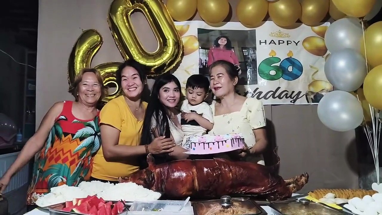 Celebrating Mom Virgie's 60th Birthday 🎂