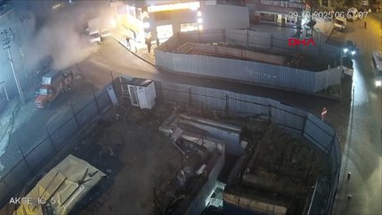 Gebze'de 7 katlı binanın yıkılma anı görüntüsü ortaya çıktı