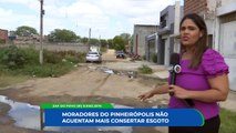 Resolução do Problema de Esgoto Persistente na Rua Anselmo Laurindo, Bairro Pinheirópolis: Um Apelo à Prefeitura