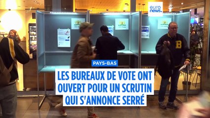 Pays-Bas : des législatives considérées comme un test décisif pour l'extrême droite