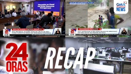 24 Oras: (Part 2) Ilang lumabag sa Manila North Cemetery | Baha sa Mindanao | Pagbabawal at pagpapatigil sa anumang POGO, batas na, atbp.