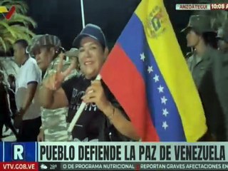 ODDI de Anzoátegui junto al pueblo marcharon en la defensa de la soberanía y la Paz