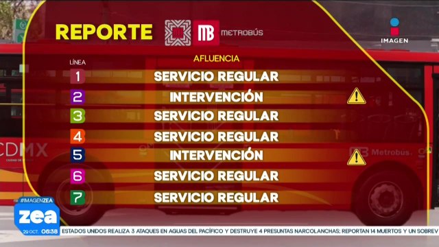Metro y Metrobús CDMX: Así el avance de las líneas este 29 de octubre