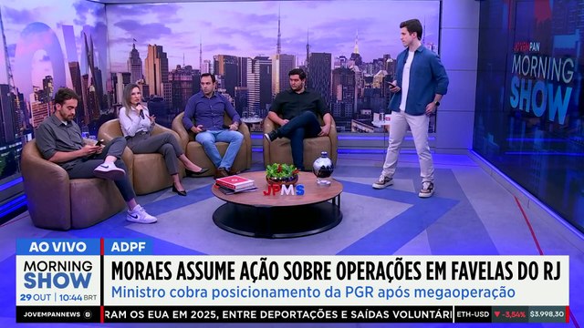 Moraes ASSUME ADPF das Favelas e COBRA MANIFESTAÇÃO da PGR sobre AÇÃO no RJ; ENTENDA