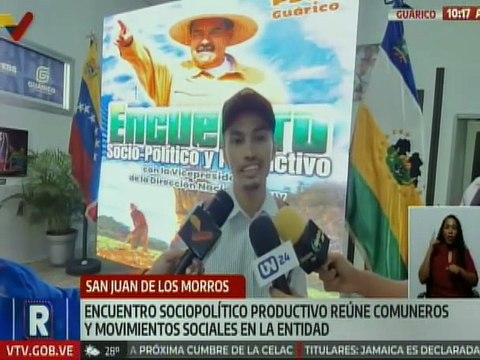 Guárico | PSUV impulsa encuentro sociopolítico y productivo con la juventud para fortalecer las comunas