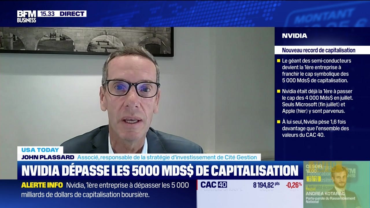 USA Today : "Nvidia vole la vedette aux Gafam avant leurs publications", par John Plassard - 29/10