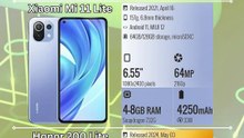 Nothing Phone (3a) vs Xiaomi Mi 11 Lite vs Honor 200 Lite