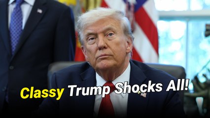 Social Media Calls Donald Trump ‘Classy’ And ‘A Gentleman’ After Viral Clip Shows Him Getting Up When Melania Trump Enters The Room: 'Was Taught Manners'