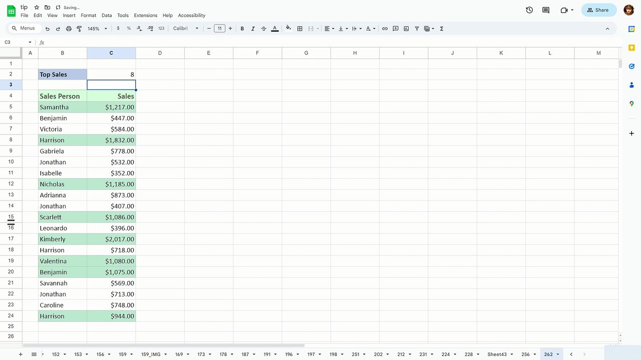 Highlight Top Records In Google Sheet - Excel Tips and Tricks
