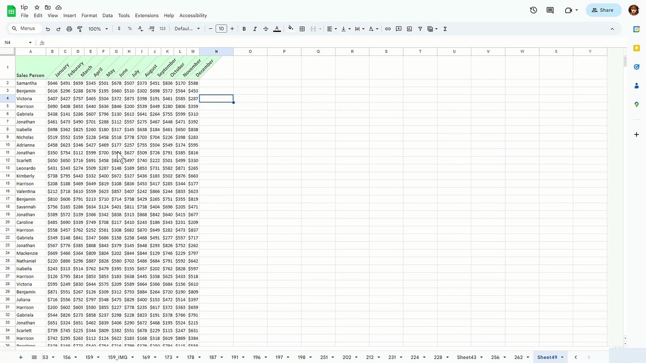 Can you rotate text vertically in Google Sheets? - Excel Tips and Tricks