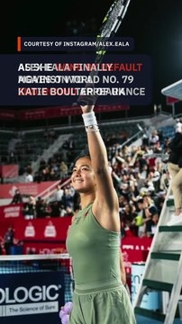 Alex Eala breaks 1st-round curse in anticlimactic walkover; Boulter retires