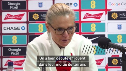 Wiegman : "On peut s'améliorer à la finition"