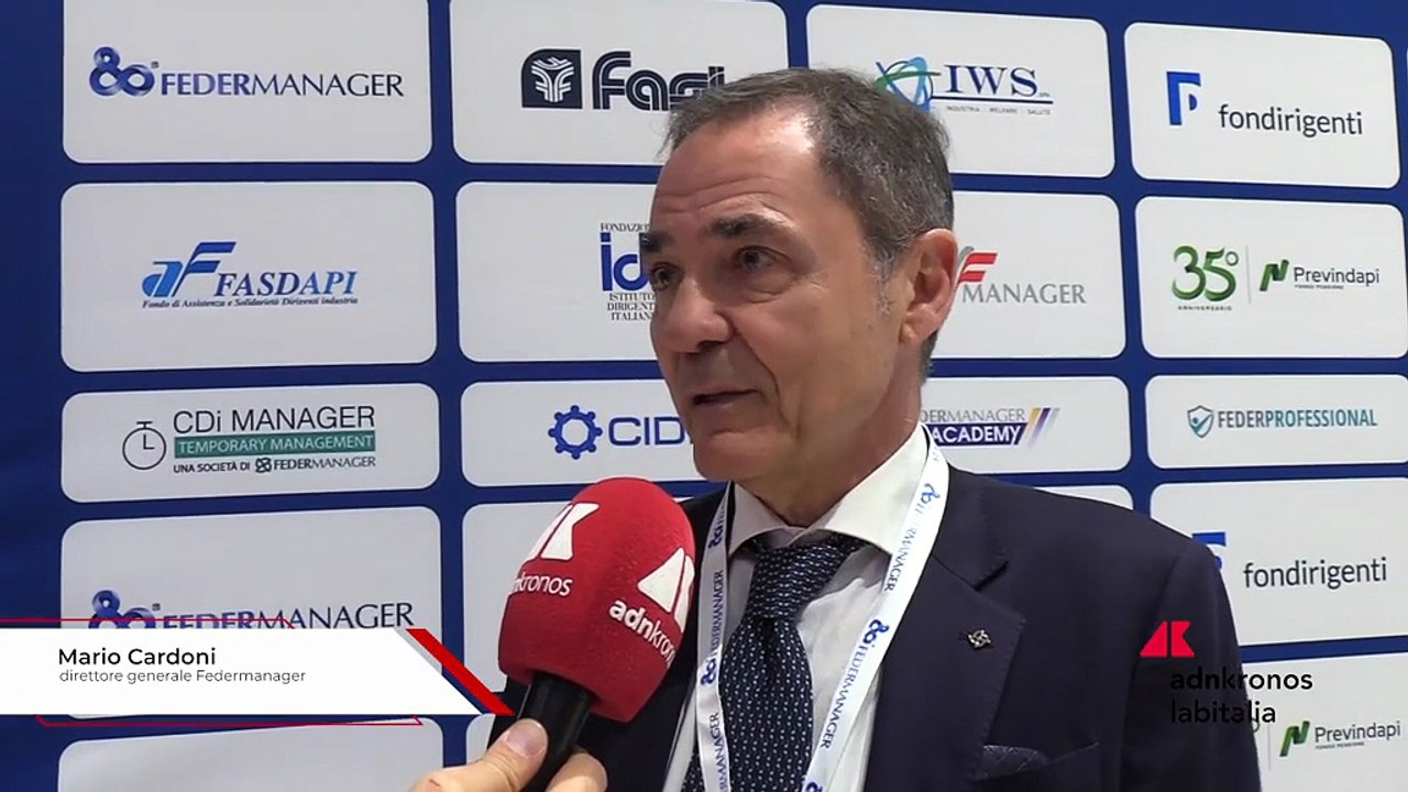 Federmanager, Cardoni: "Servono visione e competenze per rilanciare il Paese"