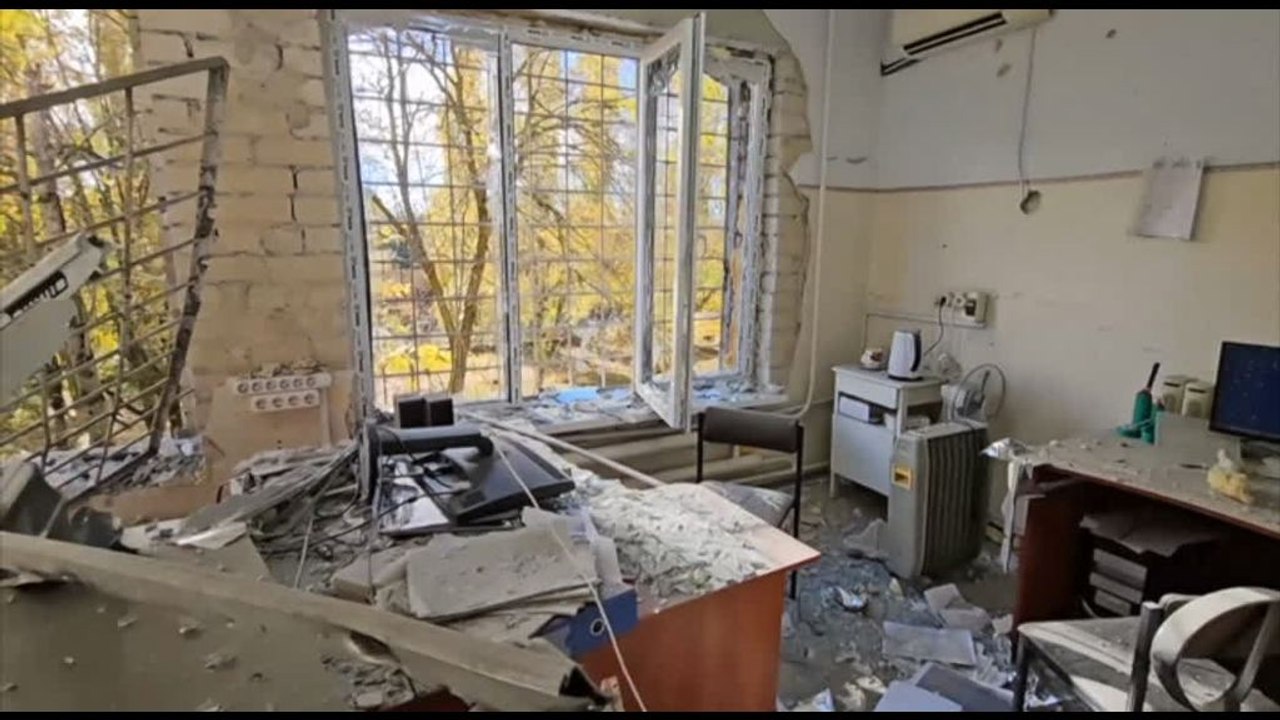 Ucraina, attacco russo colpisce un ospedale pediatrico a Kherson