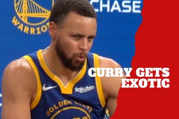 Steph Curry hears the word ‘exotic’ and instantly turns the press room into a show
