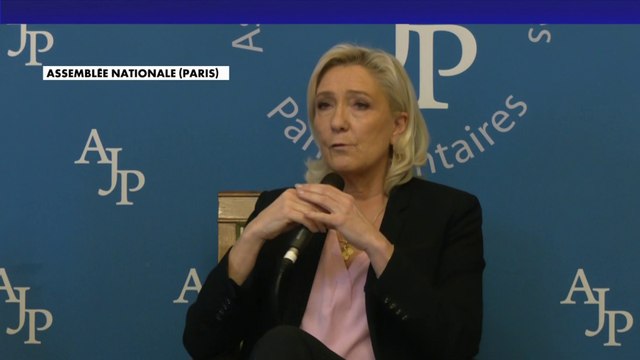 Marine Le Pen : «Nous voulons censurer le gouvernement»
