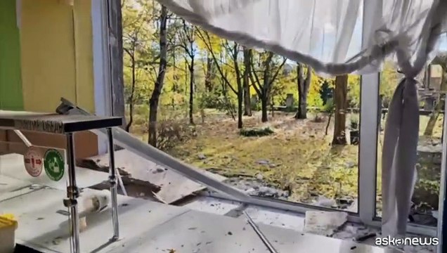 Ucraina, attacco russo colpisce un ospedale pediatrico a Kherson