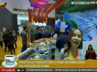 China | Gastronomía venezolana deleita a los asistentes en la Expo de Pesca 2025 de Qingdao