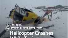 Helicopter Crashes While Trying to Rescue Trekkers on Everest