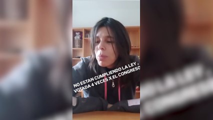 "El aumento para discapacidad es una burla": Valentina Bassi repudió los magros incrementos que decretó el Gobierno