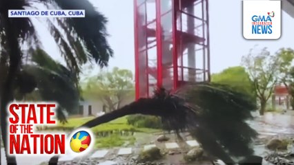 Hurricane Melissa, nag-land fall sa Jamaica at Cuba | SONA