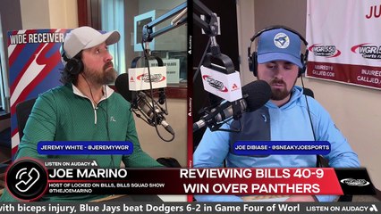 Joe Marino Breaks Down Debuts of Hairston & Hoecht for the Bills 🏈