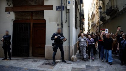 Manifestación desde el Ventorro hasta el Palau de la Geralitat en el primer aniversario de la dana
