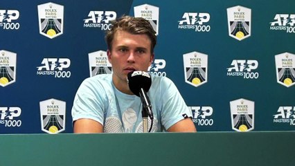 Rolex Paris Masters 2025 - Alexandre Müller : "Je fais un sport où malheureusement avec un coup, tu peux t’en sortir"