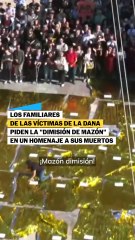 Los familiares de las víctimas de la dana piden la dimisión de Mazón