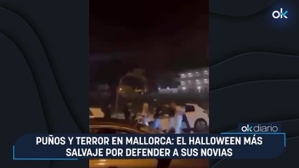 Puños y terror en Mallorca: el Halloween más salvaje por defender a sus novias