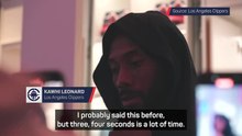 I wasn't rushed - Leonard on buzzer-beater to beat the Pelicans