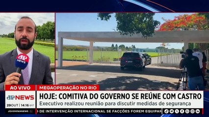 Lula envia ministros ao RJ após megaoperação com mais de 100 mortos | TEMPO REAL