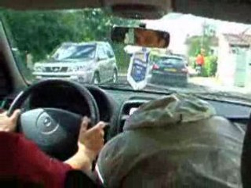 45 degrés dans la clio