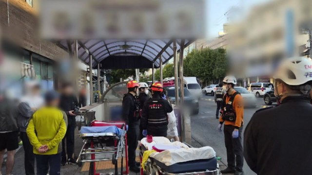 오피스텔 지하 주차장 전기차서 불...16명 이송...100여 명 대피 / YTN