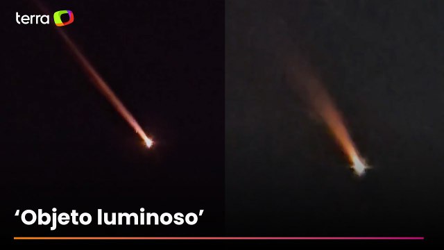 'Bola de fogo' cruza céu de cidades brasileiras e impressiona moradores