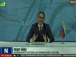 Vpdte. Sec. Ñáñez: Campaña de desinformación construyen narrativas falsas diseñadas por EE. UU.