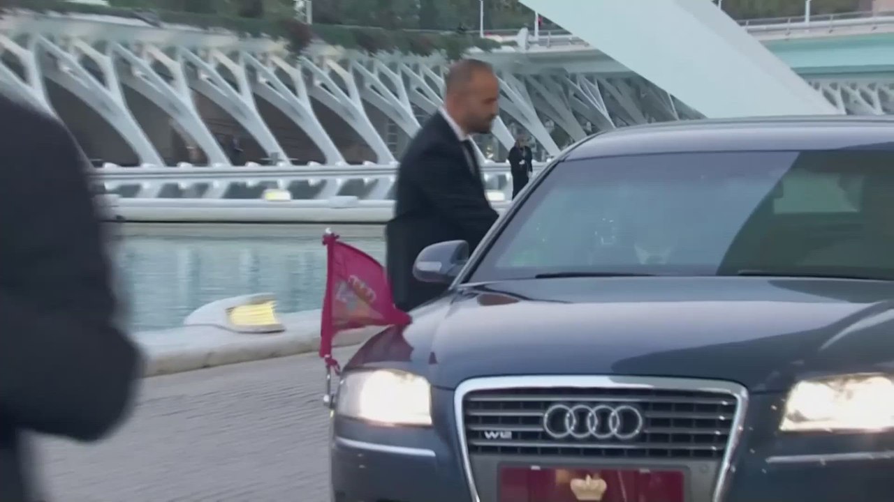 El Rey Felipe y la Reina Letizia llegan a Valencia