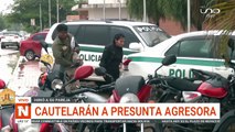 HIRIÓ A SU PAREJA: CAUTELARÁN A PRESUNTA AGRESORA